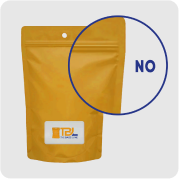 Without Tear Notch | The Bags Lane