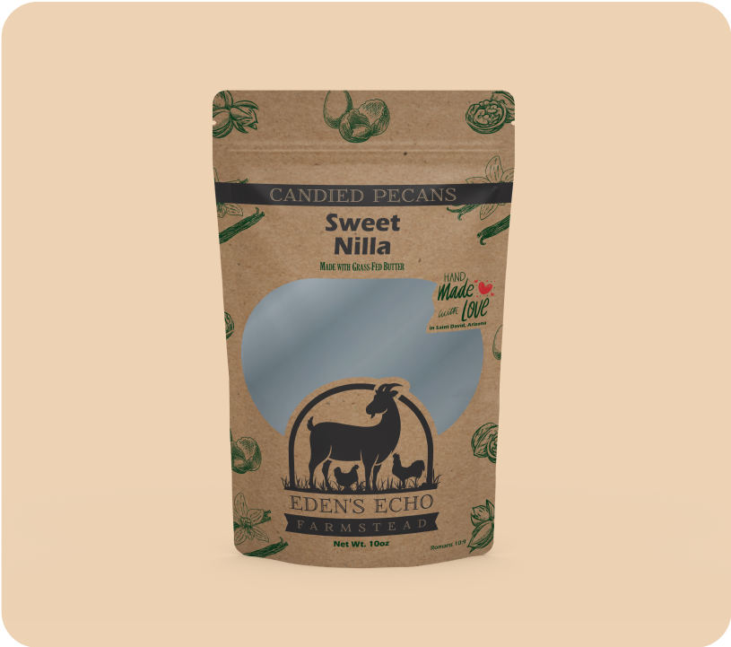 Custom Printed Pecan Packaging | The Bags Lane
